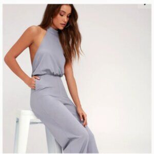 Lulu's halter jumpsuit